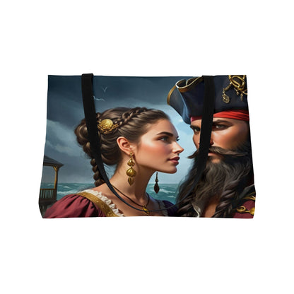 Blackbeard - Resilience of Ocracoke Fantasy Pirate Weekender Tote Bag, Beach Bag, Travel Tote, Bohemian Style Bag, Gift for Pirate Lovers, Vacation Essentials